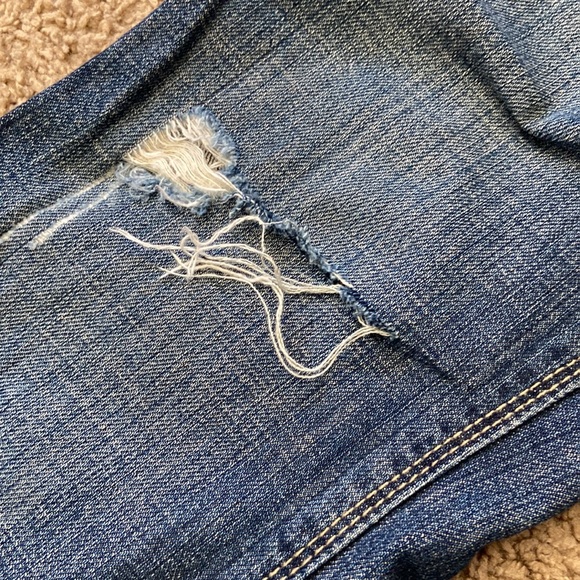 Efaar Distressed Skull Eagle Patched Jeans
